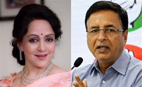 Slammed For Hema Malini Remark Congress Randeep Surjewala Tears Into