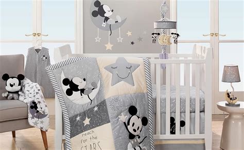 Amazon Lambs Ivy Mickey Mouse Juego De Ropa De Cama Para Cuna