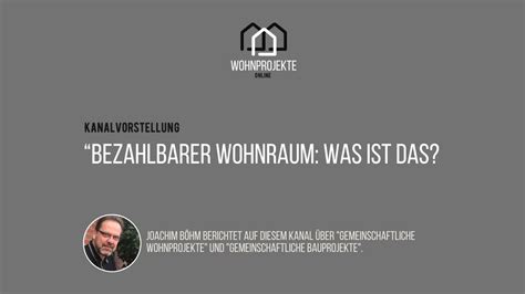 Bezahlbarer Wohnraum Was Ist Das