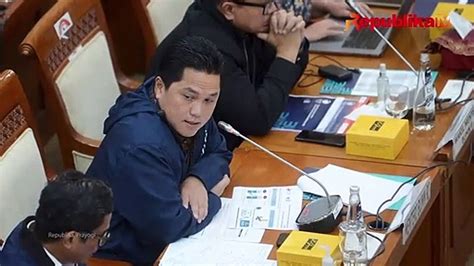 Soal Rangkap Jabatan Pejabat Kemenkeu Di BUMN Ini Kata Erick Thohir