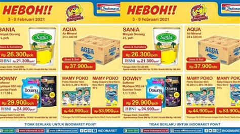 Promo Indomaret Hari Ini Februari Harga Heboh Minyak Goreng