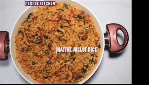 How To Make Delicious Native Jollof Rice Iwuk Edesi