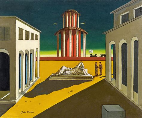 Piazza D Italia By Giorgio De Chirico De Chirico Painting Oil Painting