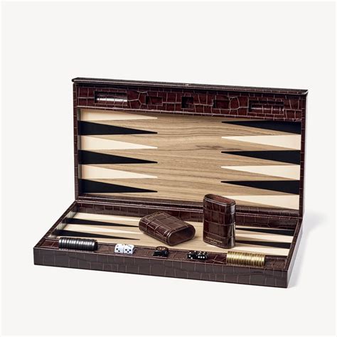 Luxury Leather Backgammon Sets | Aspinal of London