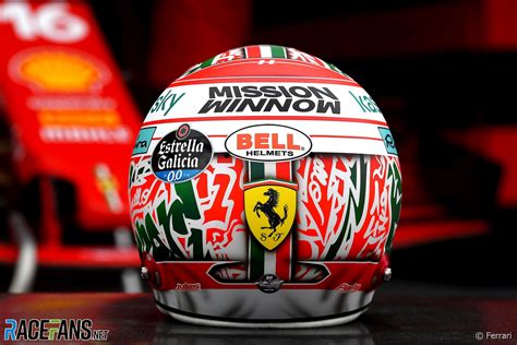 Leclerc Raikkonen And Giovinazzi S Special Emilia Romagna GP Helmets