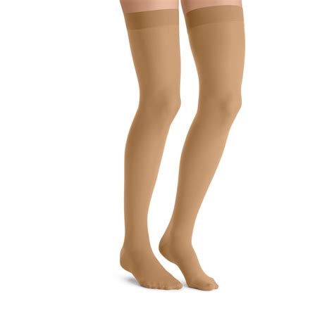 Jobst Ultrasheer Thigh Highs W Band 30 40 Mmhg Ames Walker