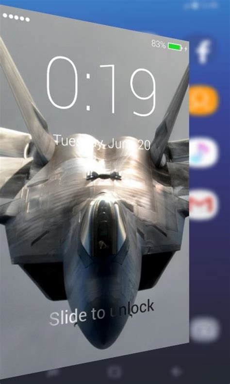 Android İndirme Için Fighter Aircraft Lock Screen Wallpapers Hd Apk