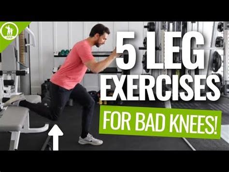 Working Out Legs With Bad Knees Exercises Youtube Exercises