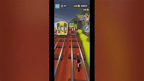 Subway Surfer 🚇🚇game Part~126😘 Short Viral Gameplay Games