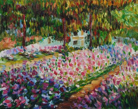 Monet Garden At Giverny Painting at PaintingValley.com | Explore ...