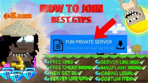 FREE ROLE UNLI Growtopia Private Server 2023 GTPS 2023 LIKE RGT