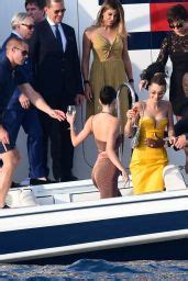 Bella Hadid And Kendall Jenner Tommy Hilfigers Yacht In Monaco 05 25