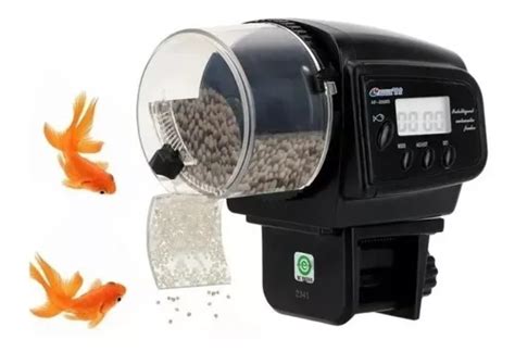 Alimentador Automatico Peixes Aquario Vezes Peixes Frete Gr Tis