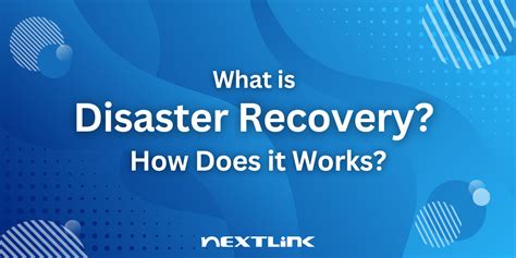 disaster recovery    works