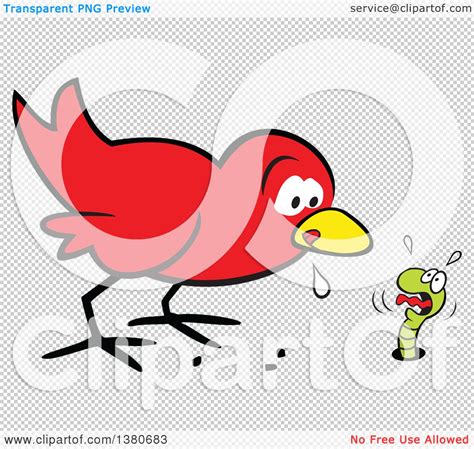 Free Clipart Bird And Worm