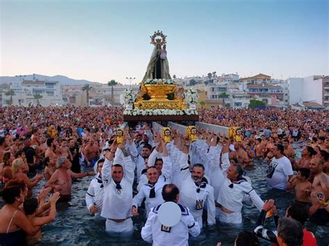 La Festividad De La Virgen Del Carmen Malaguear