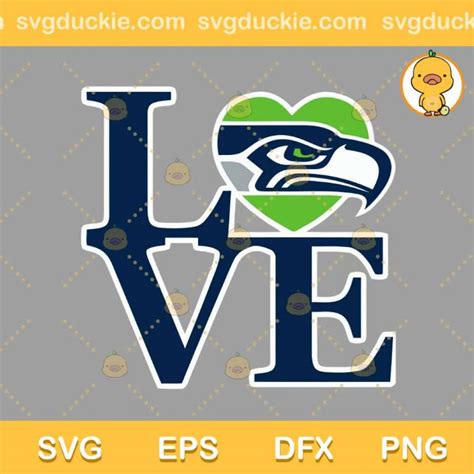 Seattle Seahawks Ball Vector Svg Seahawks Football Svg