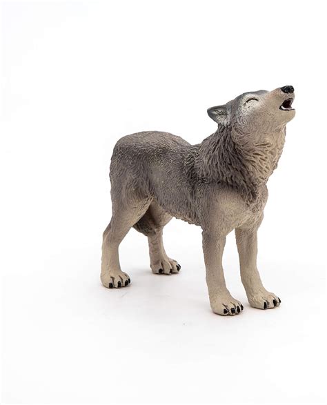 Papo 50171 Figurine Animaux Loup Hurlant Amazon Fr Jeux Et Jouets