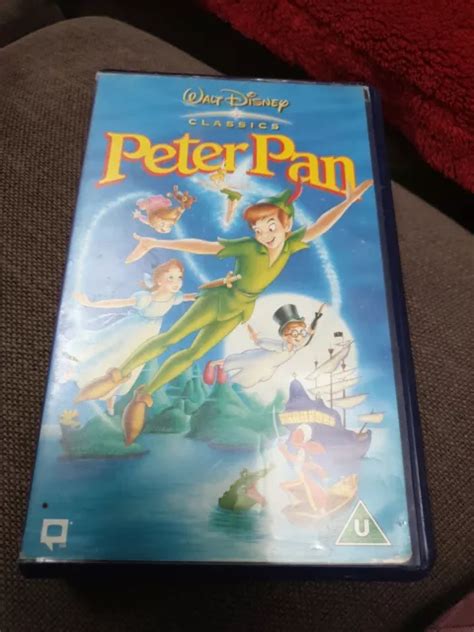 PETER PAN Walt Disney Classics VHS Video Tape Cassette EUR 8 34