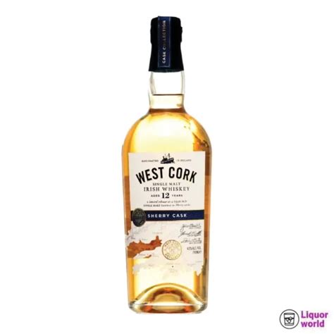 West Cork Year Old Sherry Cask Single Malt Irish Whiskey Ml