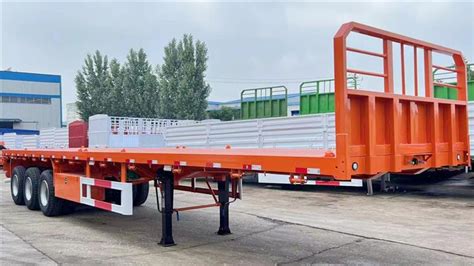 Tri Axle Trailer For Sale With Front Wall In Tanzania Bhachu Trailers