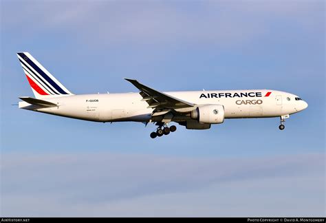 Aircraft Photo Of F Guob Boeing F Air France Cargo