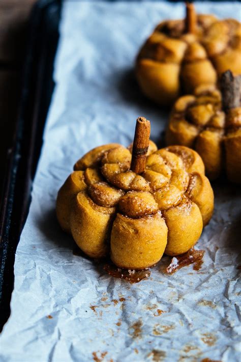 Pumpkin Shaped Buns And Cinnamon Buns Artofit