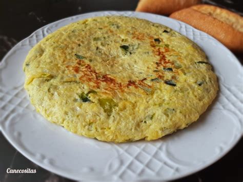 Tortilla de calabacín y cebolla con thermomix Recetariocanecositas