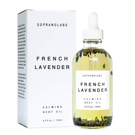 French Lavender Calming Body Oil | Sopranolabs