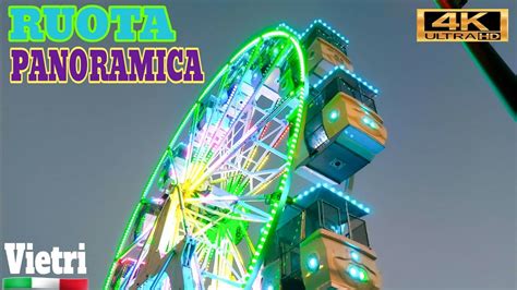 RUOTA PANORAMICA Giostre 2023 Lunapark 4k YouTube