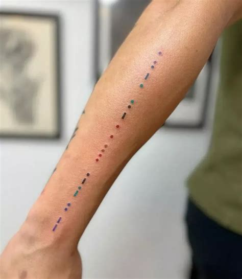 101 Best Morse Code Tattoo Ideas You Have To See To Believe Outsons