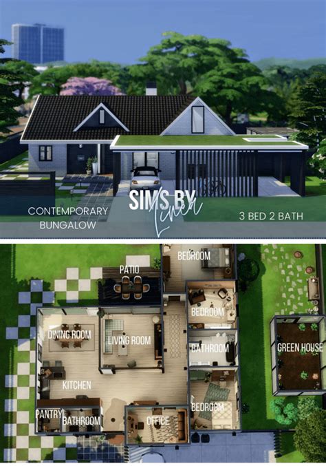 Simple Sims 4 House Floor Plans Image To U