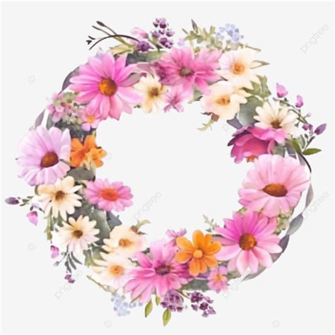 Flower Wreath Watercolor Wedding Flower Flower Flower Bouquet