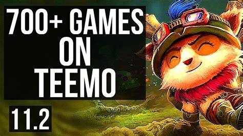 Teemo Vs Sion Top Rank 7 Teemo 7 2 9 700 Games 1 0m Mastery