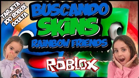 Buscando SKINS En Rainbow Friends MORPHS Con Sara Y Valeria Tarjeta