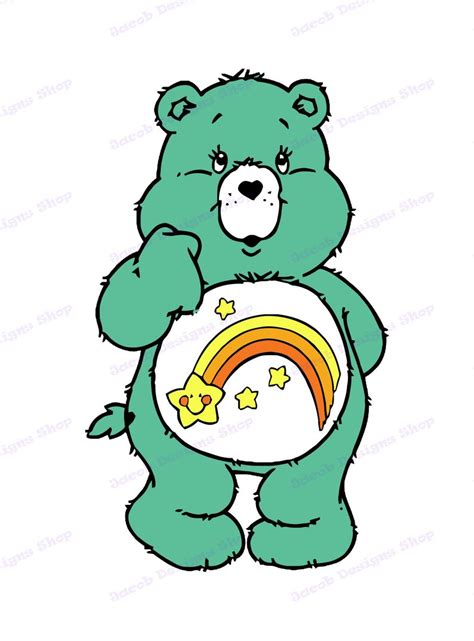 Care Bears Svg Svg Dxf Cricut Silhouette Cut File Etsy