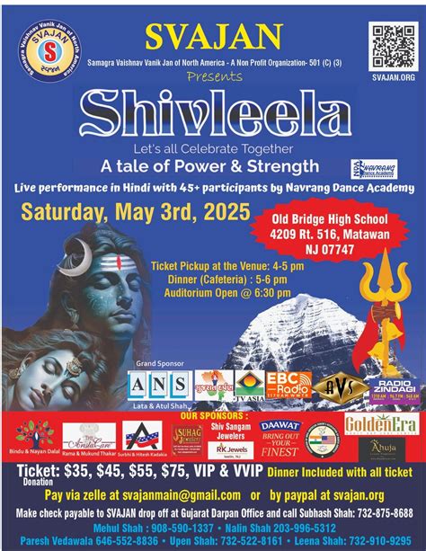 May 3 | Let’s come together to celebrate Shivleela – A Tale of Power