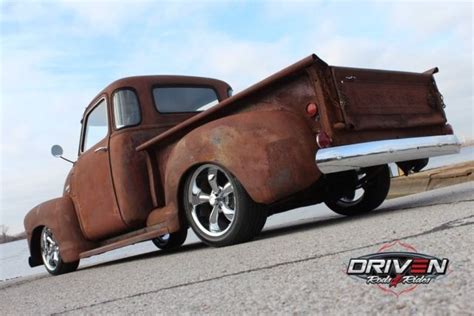 1950 Chevy 3100 5 Window Rat Rod Restomod Ls V8 Auto Pdb Ps Patina Ac