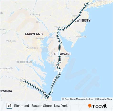 Ruta Greyhound Us Horarios Paradas Y Mapas New York Port