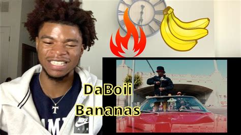 Daboii Bananas Official Video Ngs Reaction Youtube