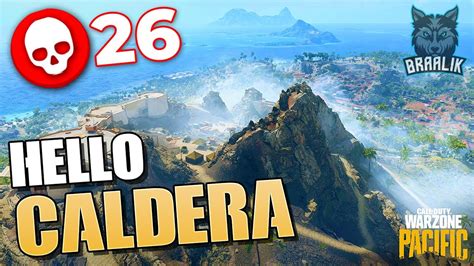 CALDERA IS HERE High Kill Solo Gameplay COD Warzone YouTube