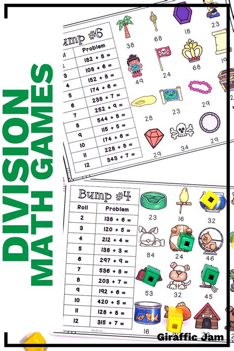 Long Division Games 4th Grade