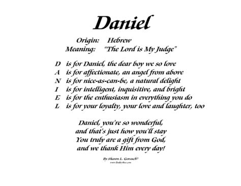 Meaning Of Daniel LindseyBoo