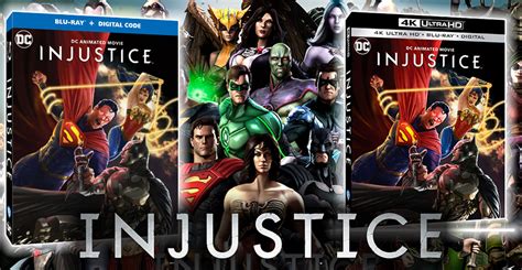 Injustice Chega Nas Tvs Em Blu Ray E Em K N S Nerds