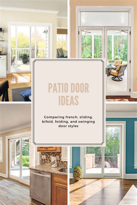 Types Of Patio Doors Tips On Choosing And Installing Your Patio Door In Kansas Patio Doors