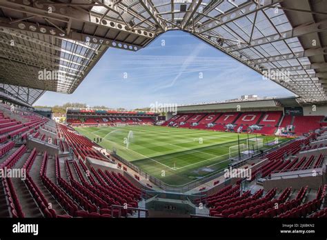 General view of Ashton Gate Stadium, Home of Bristol City in , on 4/30 ...