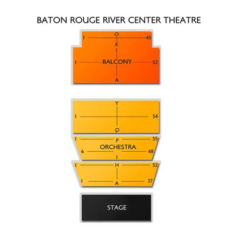 Baton Rouge River Center Theatre Seating Chart | Vivid Seats