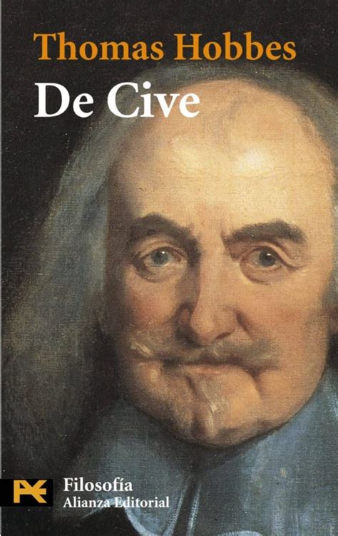 De Cive Elementos Filosoficos Sobre El Ciudadano Thomas Hobbes