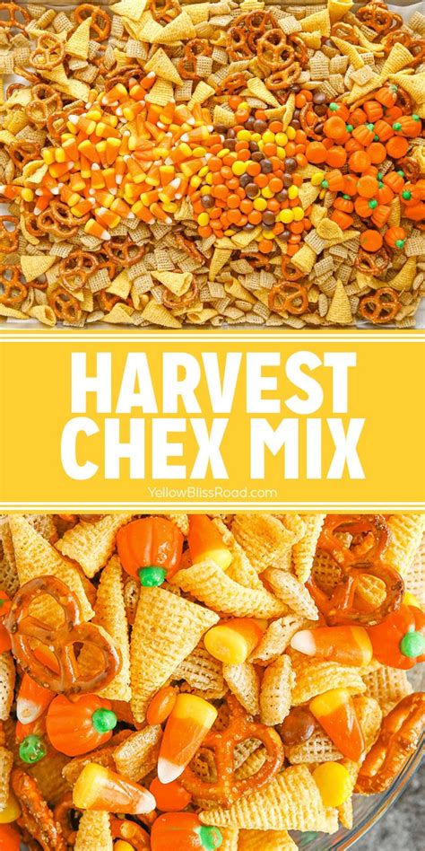 Sweet And Salty Harvest Chex Mix Recipe Fall Chex Mix Recipes Chex