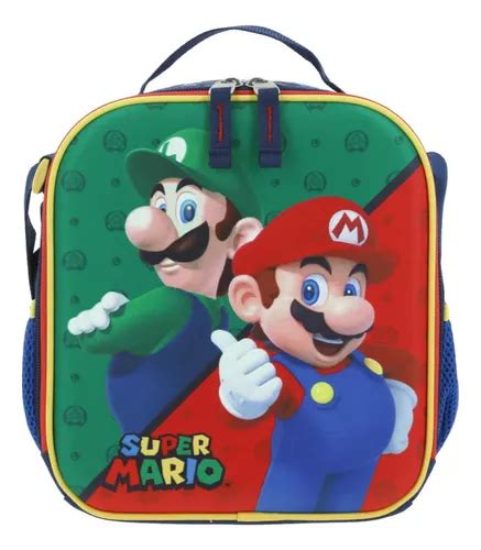 Lonchera Escolar Chenson Luigi Mario Bros Mb Env O Gratis